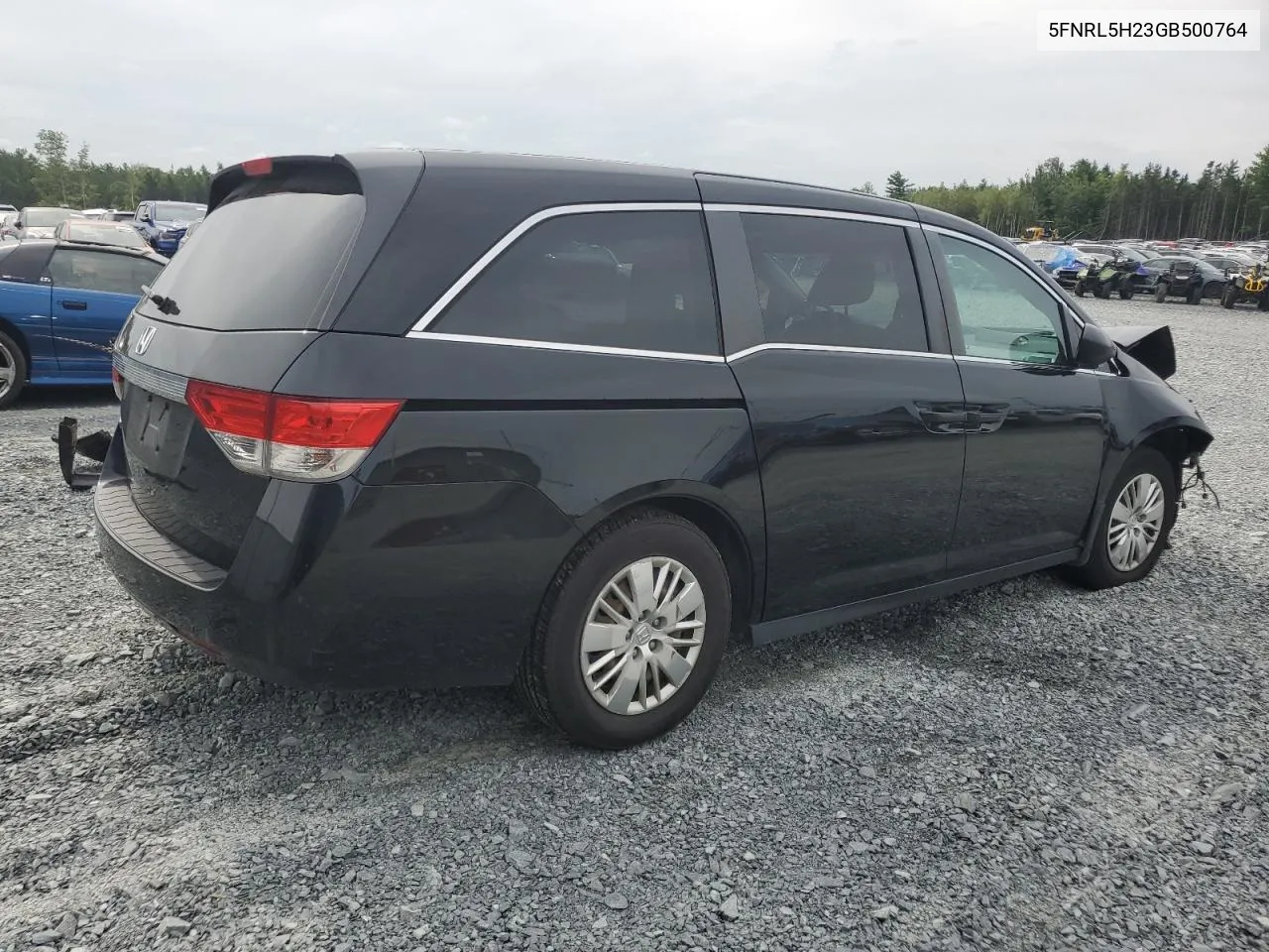 5FNRL5H23GB500764 2016 Honda Odyssey Lx