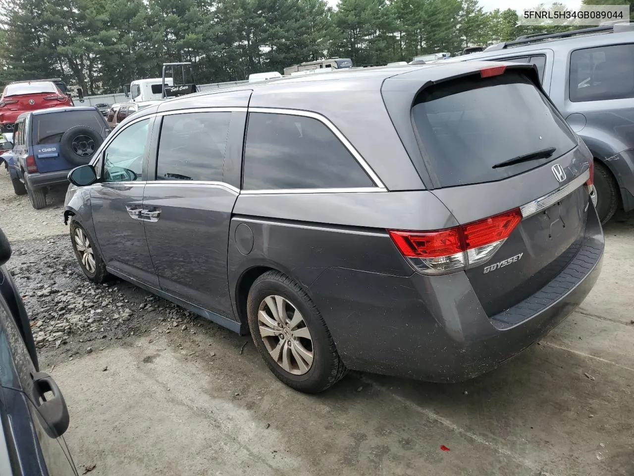 5FNRL5H34GB089044 2016 Honda Odyssey Se