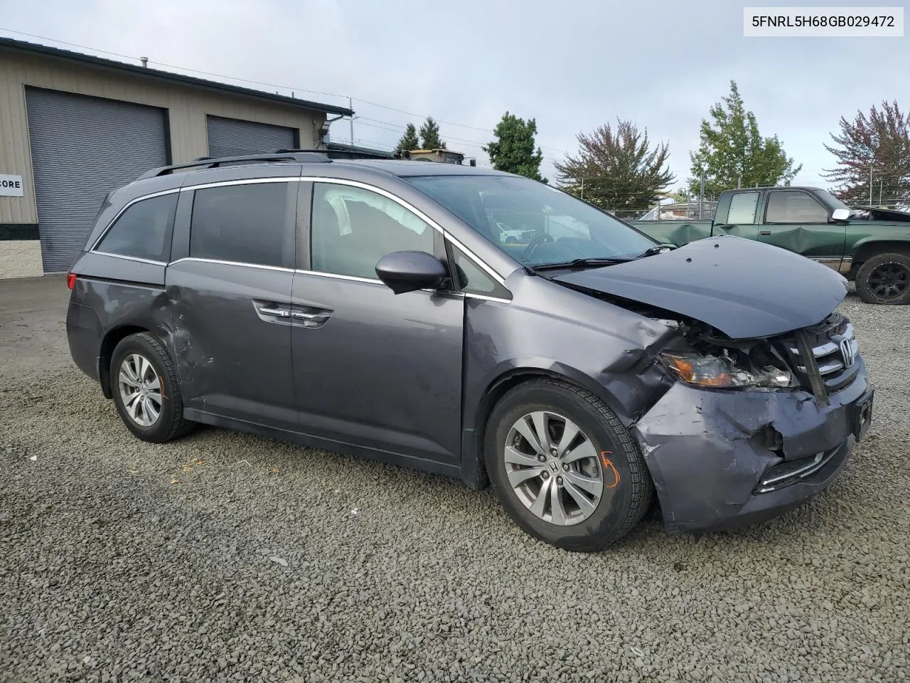 5FNRL5H68GB029472 2016 Honda Odyssey Exl