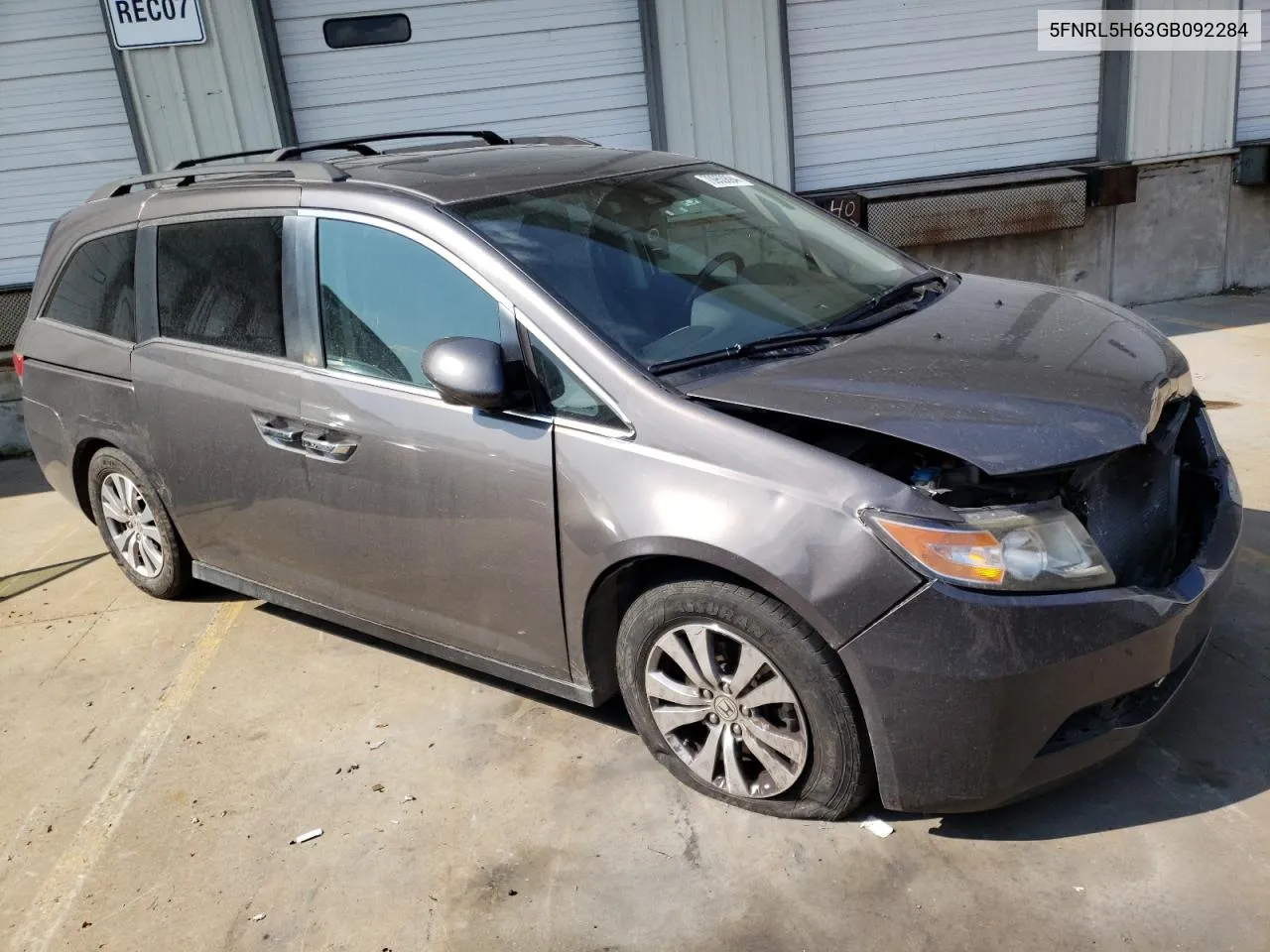 2016 Honda Odyssey Exl VIN: 5FNRL5H63GB092284 Lot: 70950894