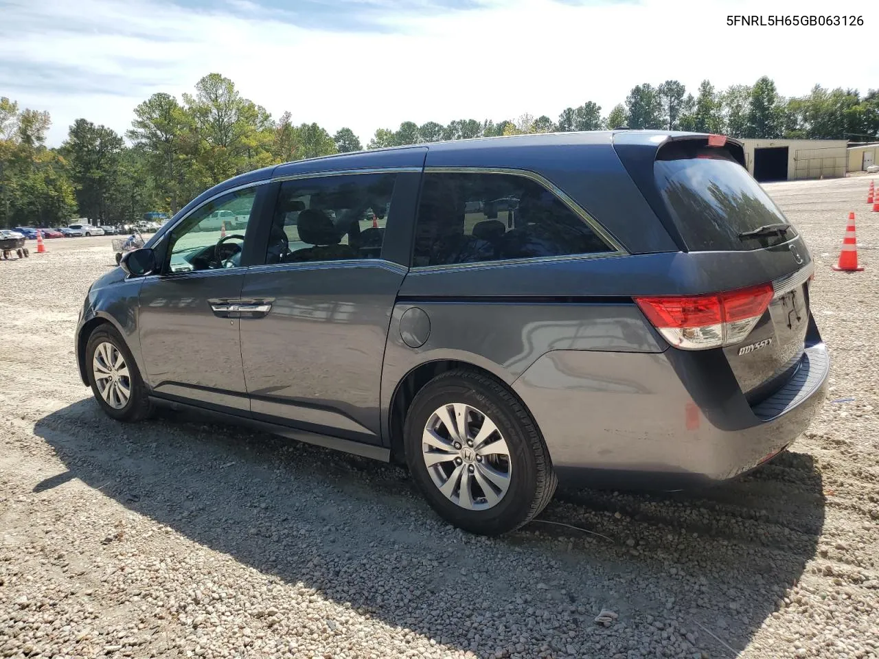 5FNRL5H65GB063126 2016 Honda Odyssey Exl