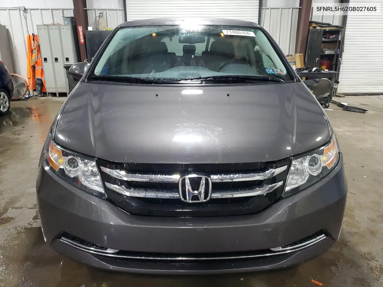 5FNRL5H62GB027605 2016 Honda Odyssey Exl