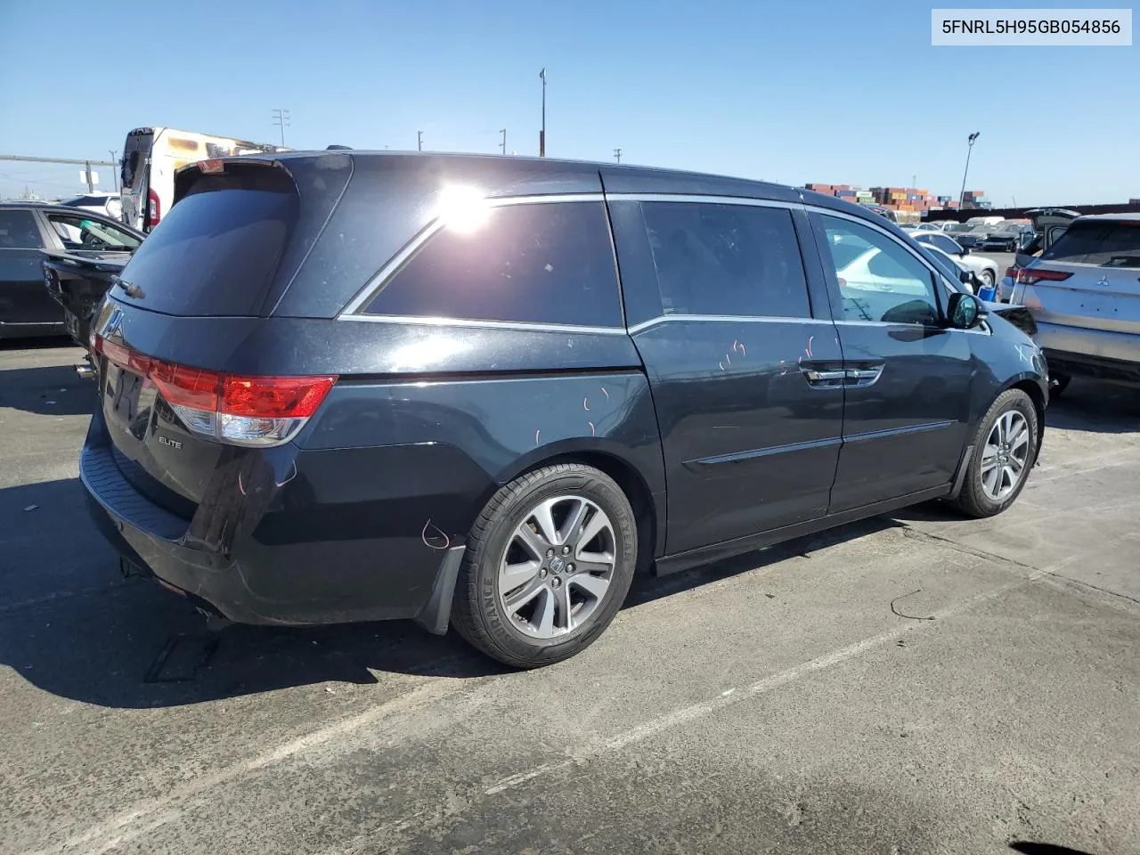 2016 Honda Odyssey Touring VIN: 5FNRL5H95GB054856 Lot: 72637564