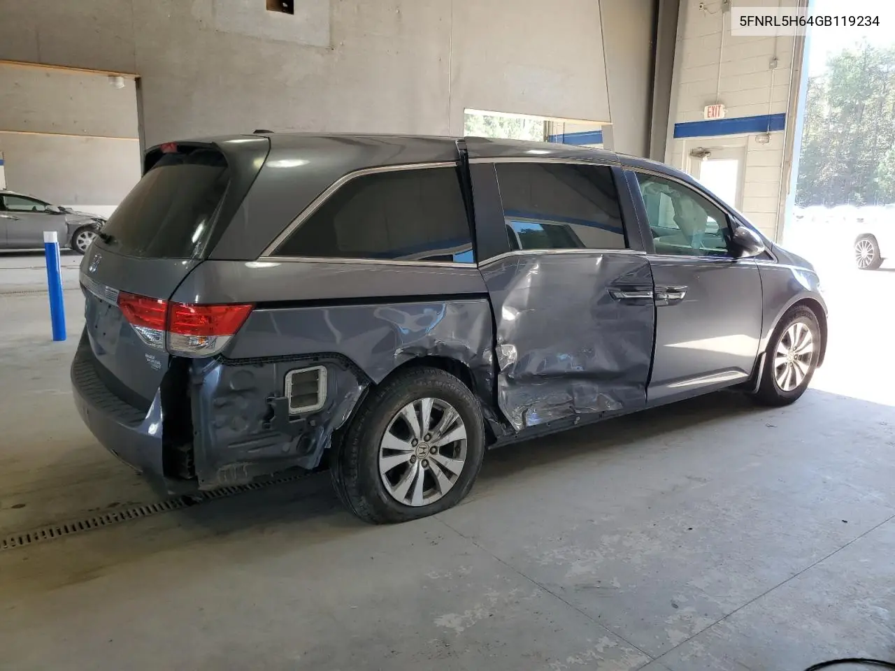 5FNRL5H64GB119234 2016 Honda Odyssey Exl