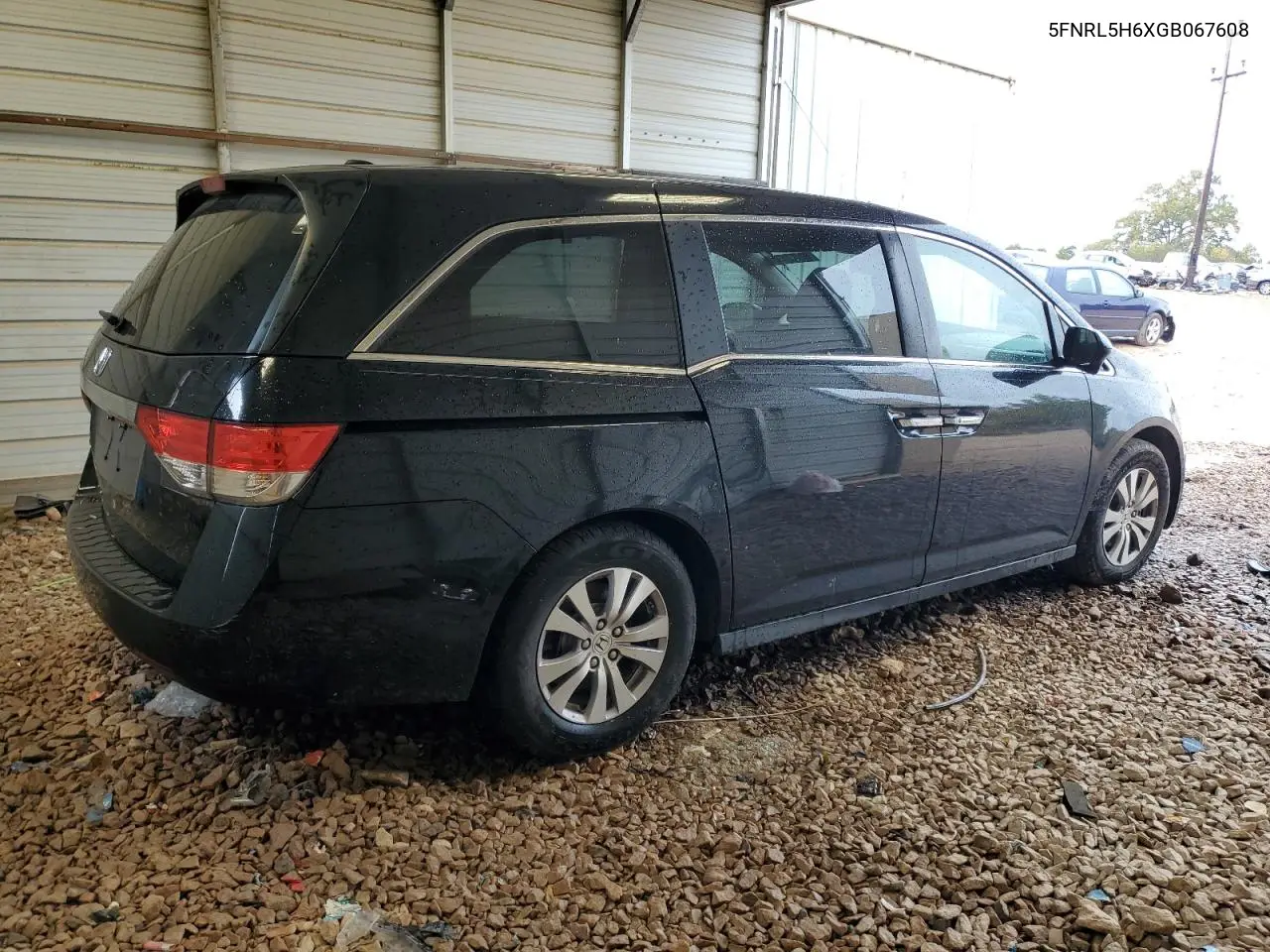 5FNRL5H6XGB067608 2016 Honda Odyssey Exl