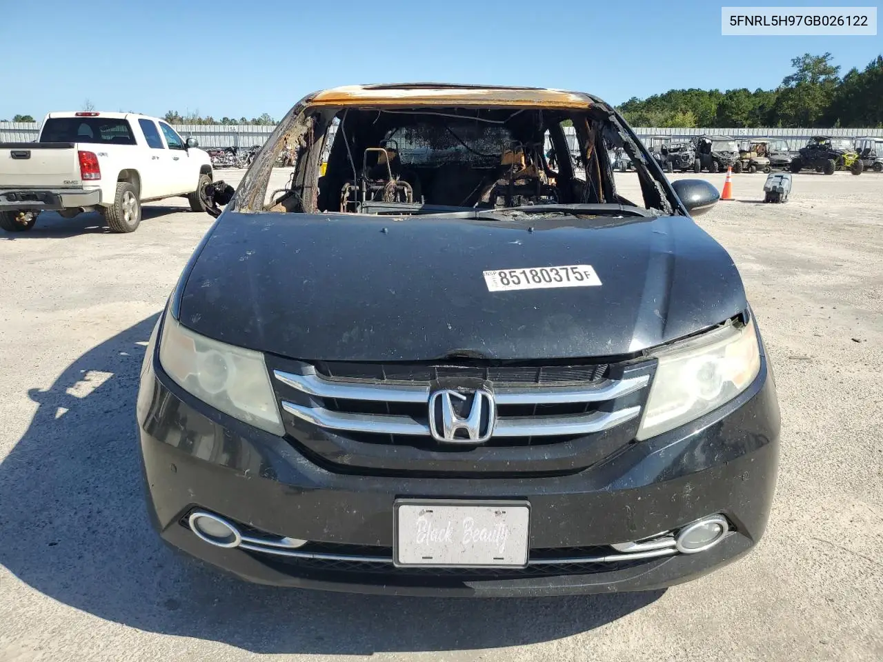 5FNRL5H97GB026122 2016 Honda Odyssey Touring