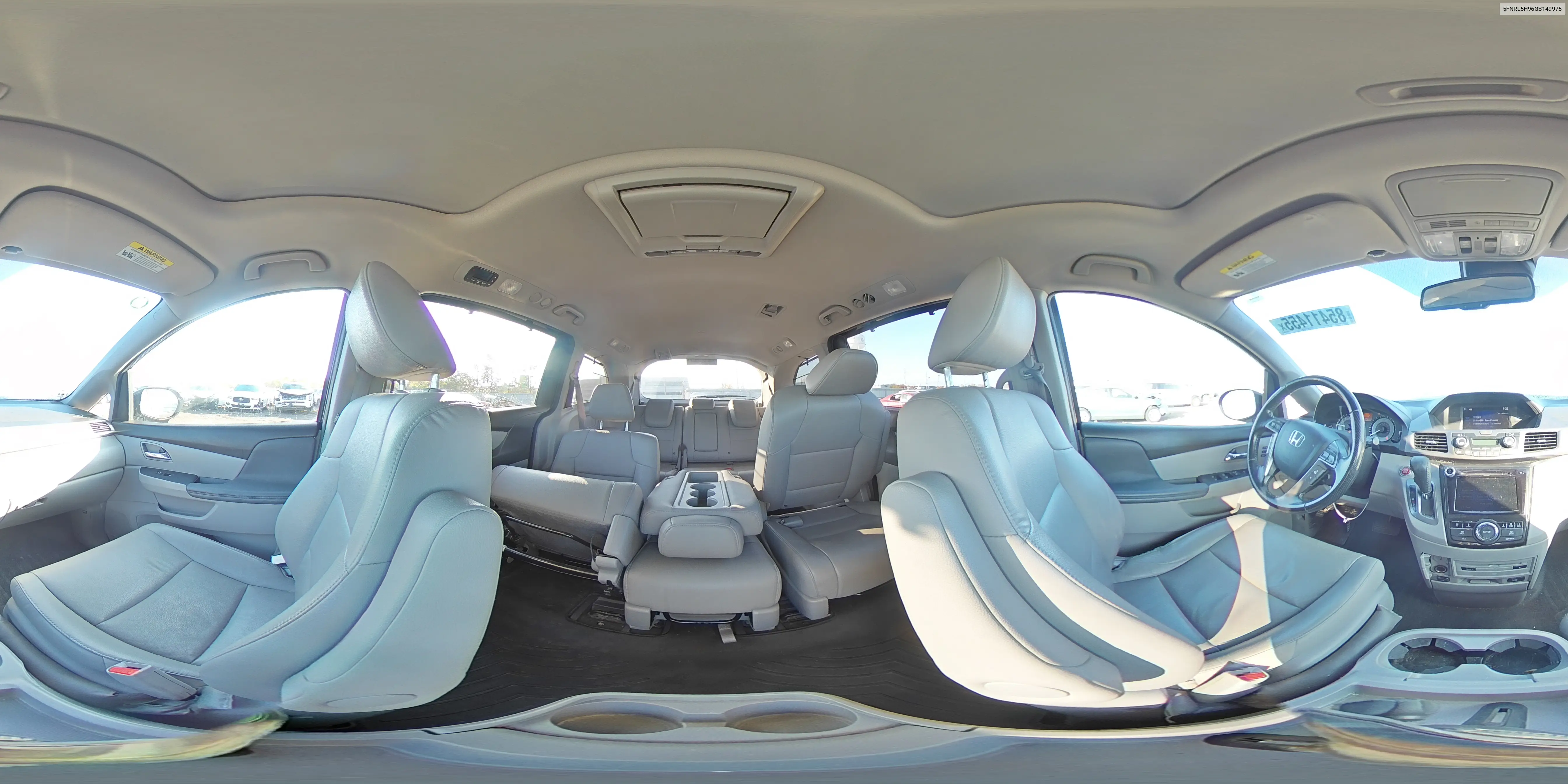 5FNRL5H96GB149975 2016 Honda Odyssey Touring