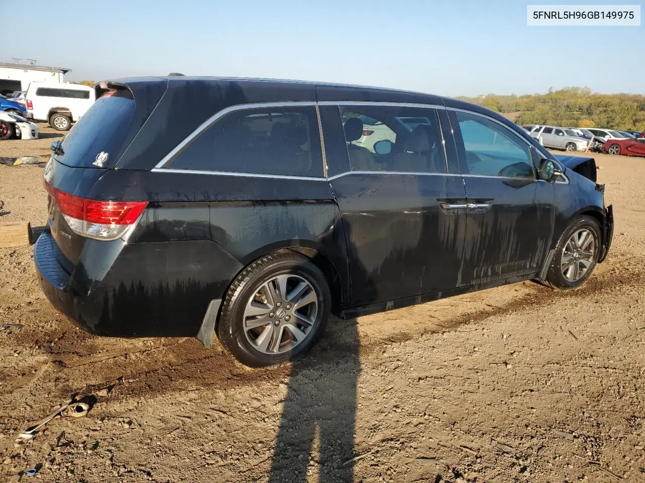 5FNRL5H96GB149975 2016 Honda Odyssey Touring