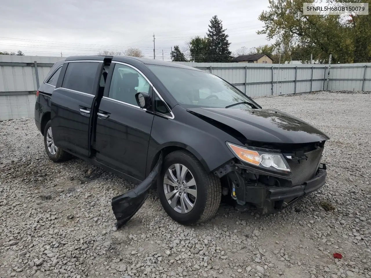 5FNRL5H68GB150079 2016 Honda Odyssey Exl