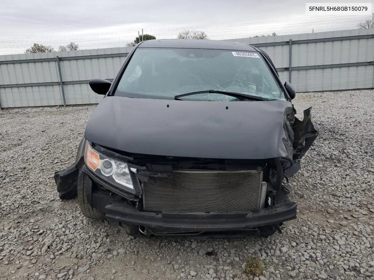 5FNRL5H68GB150079 2016 Honda Odyssey Exl