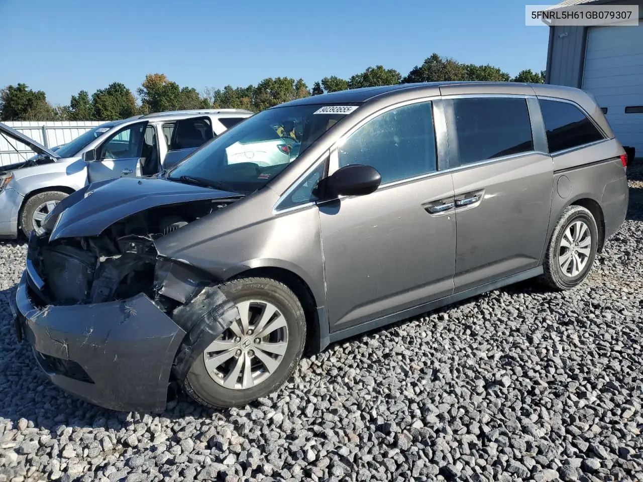 5FNRL5H61GB079307 2016 Honda Odyssey Exl