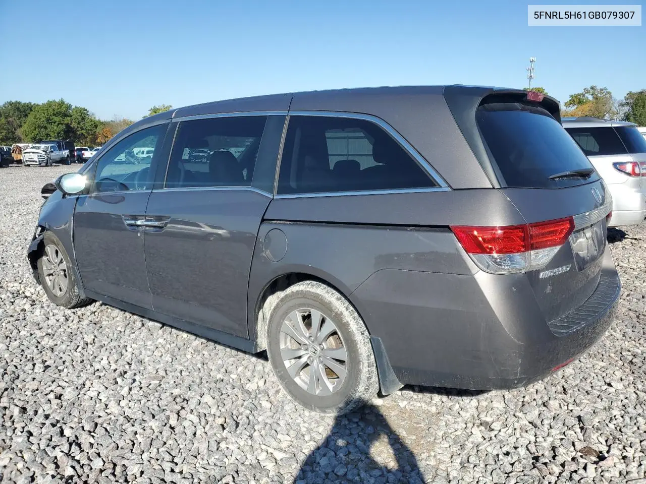 5FNRL5H61GB079307 2016 Honda Odyssey Exl