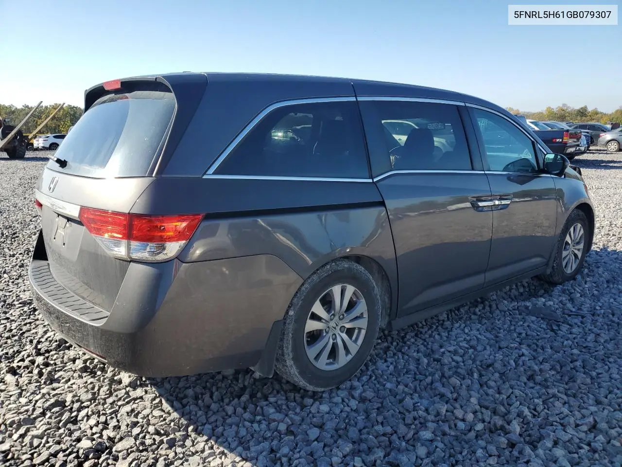 5FNRL5H61GB079307 2016 Honda Odyssey Exl