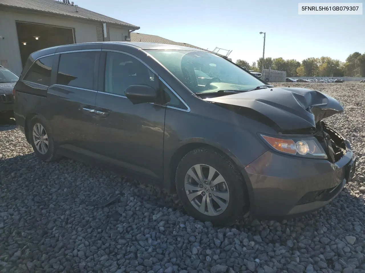 5FNRL5H61GB079307 2016 Honda Odyssey Exl