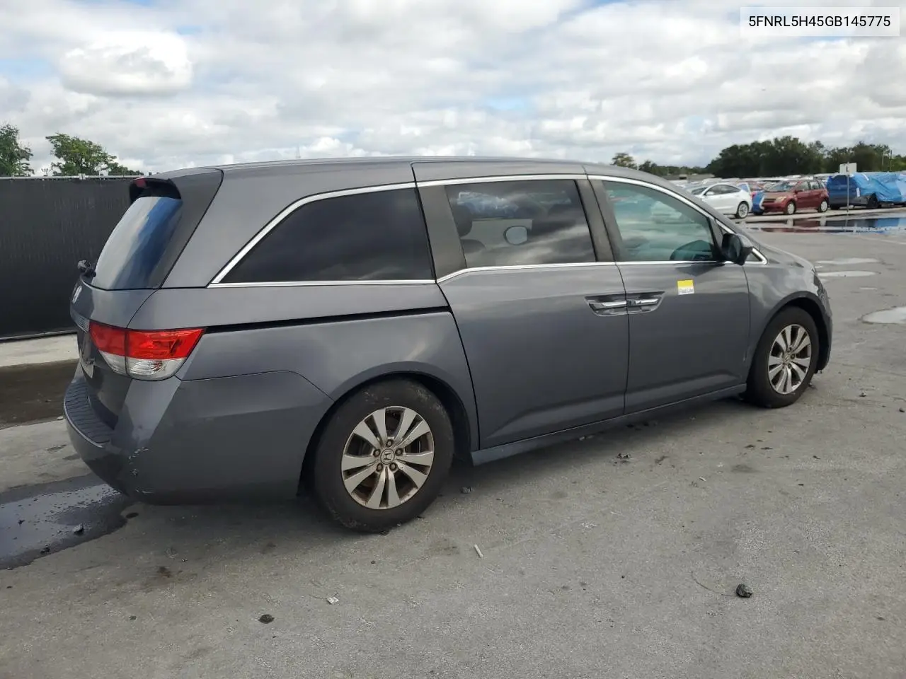 5FNRL5H45GB145775 2016 Honda Odyssey Ex