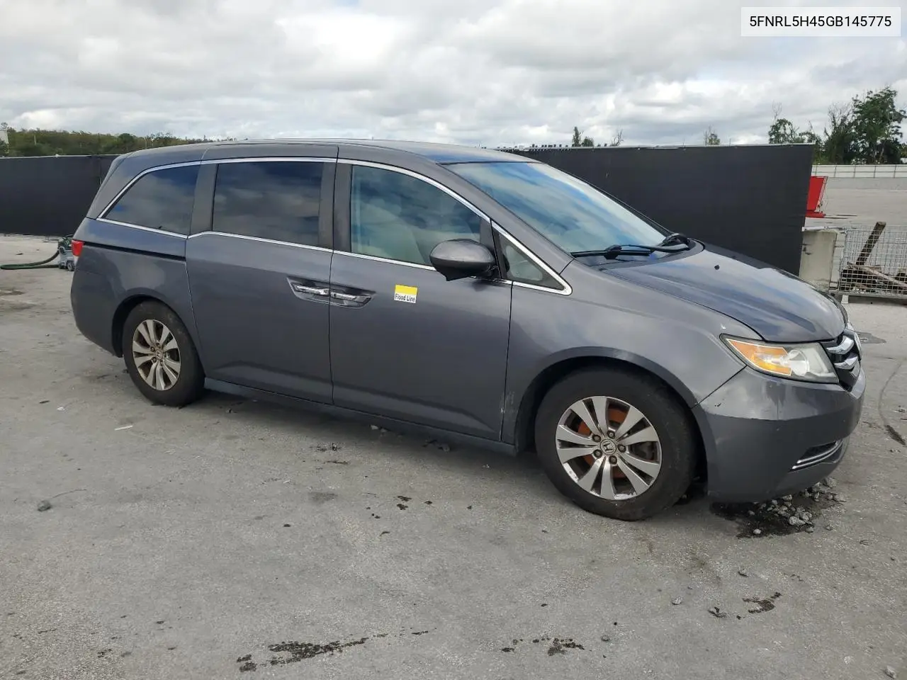 5FNRL5H45GB145775 2016 Honda Odyssey Ex
