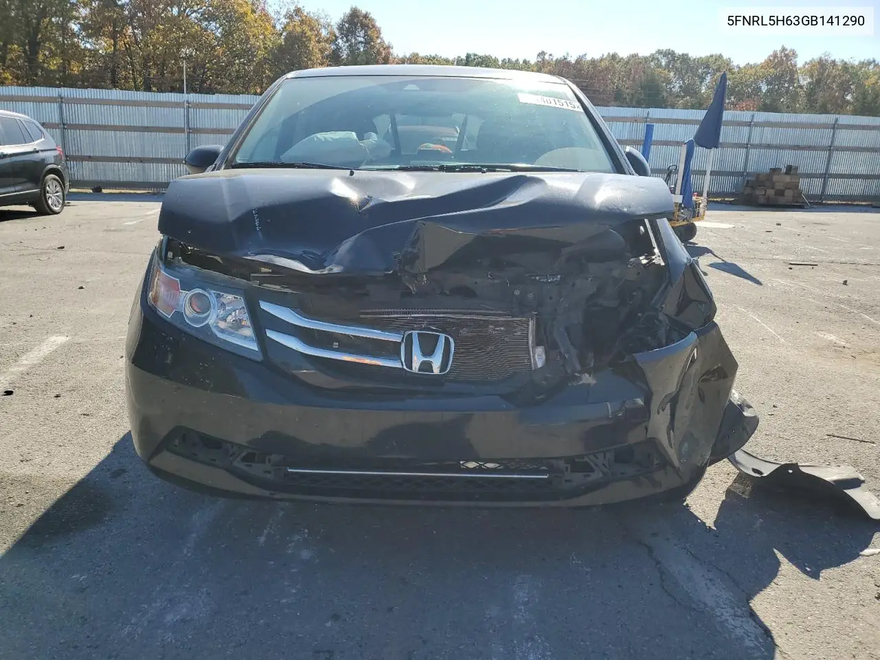 5FNRL5H63GB141290 2016 Honda Odyssey Exl