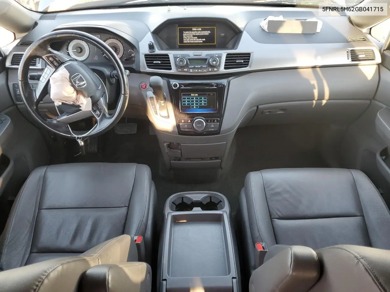 5FNRL5H62GB041715 2016 Honda Odyssey Exl