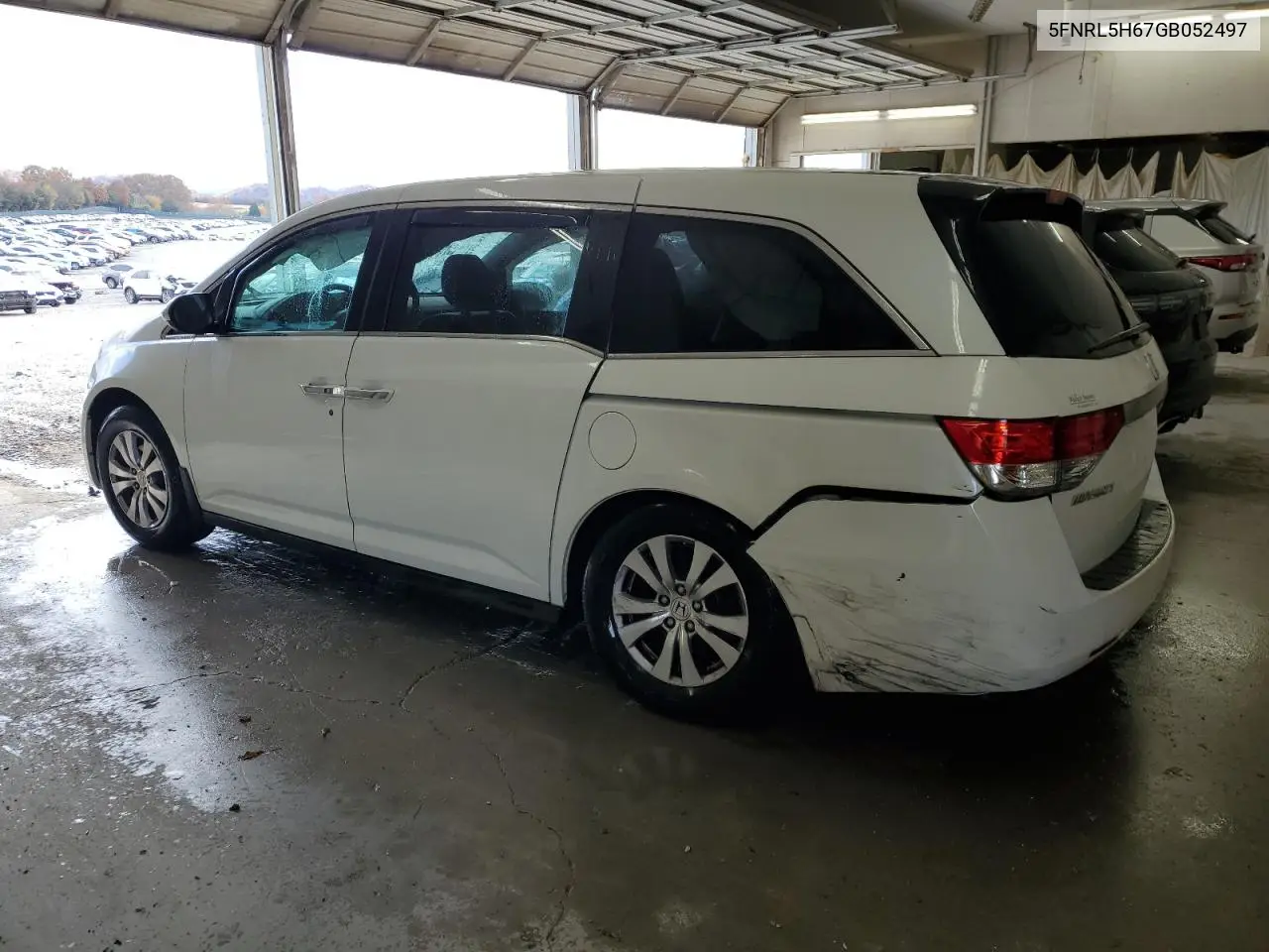 5FNRL5H67GB052497 2016 Honda Odyssey Exl