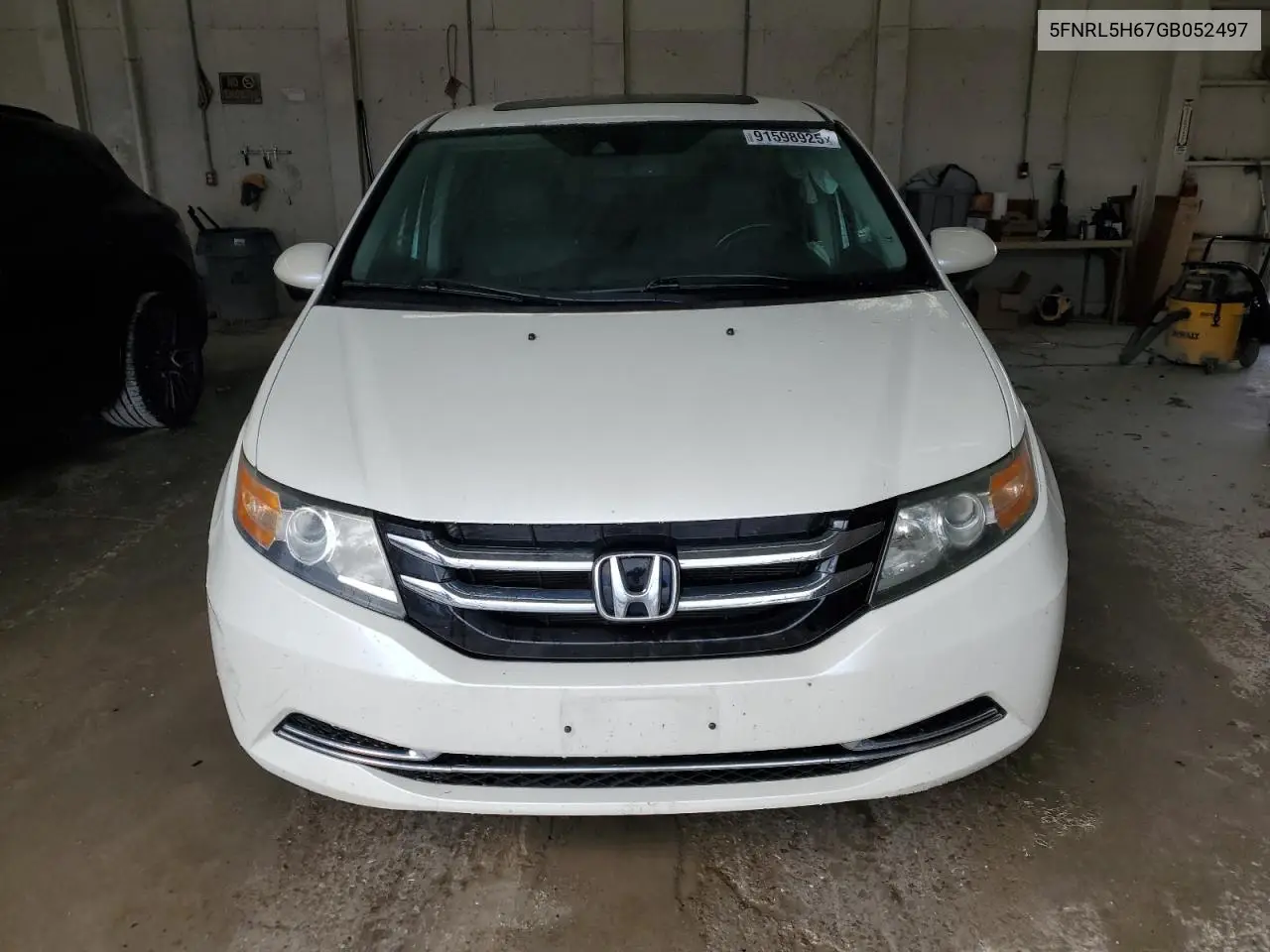 5FNRL5H67GB052497 2016 Honda Odyssey Exl