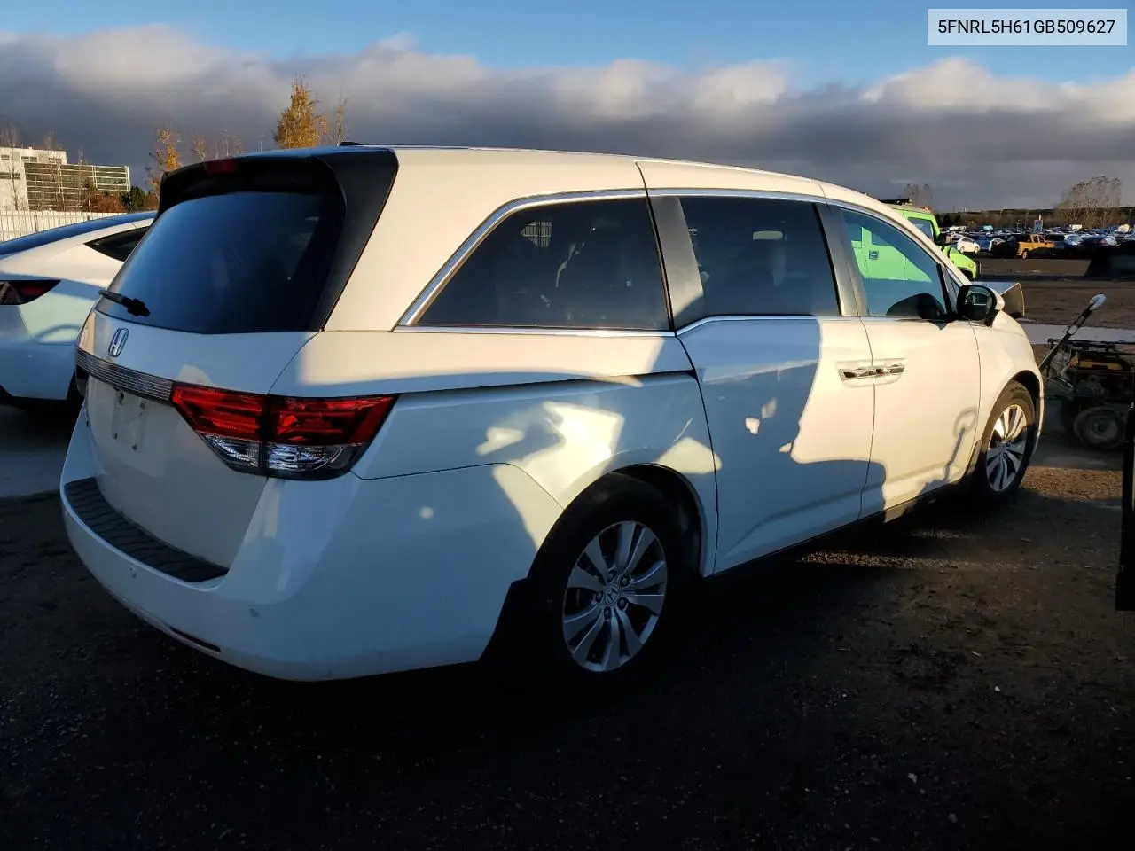 5FNRL5H61GB509627 2016 Honda Odyssey Exl
