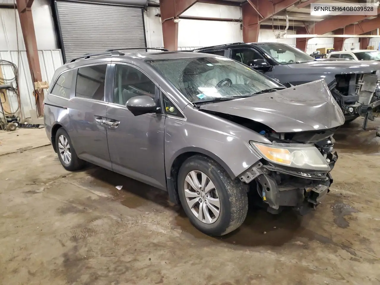 5FNRL5H64GB039528 2016 Honda Odyssey Exl