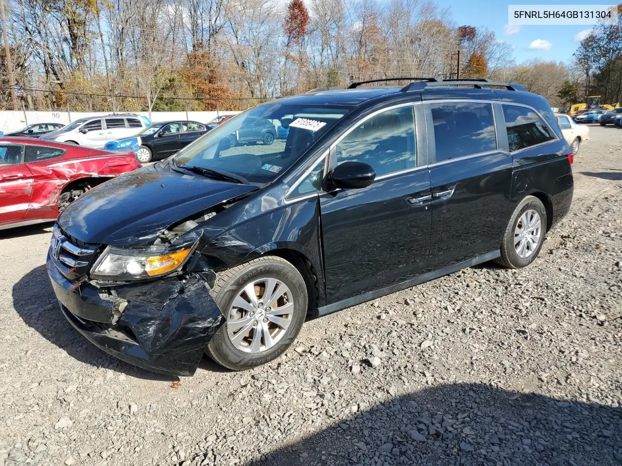 5FNRL5H64GB131304 2016 Honda Odyssey Exl