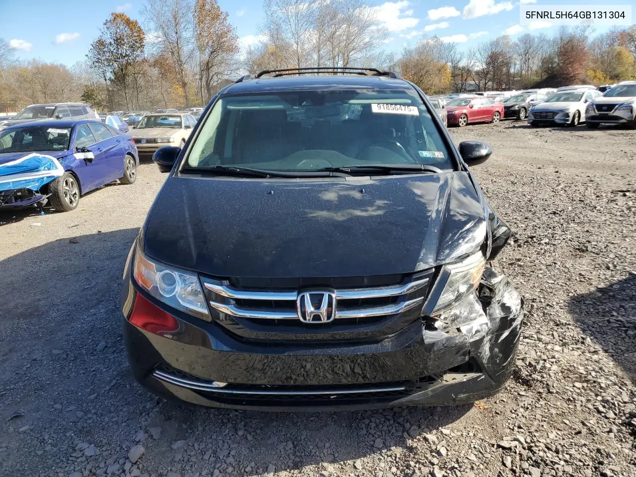 5FNRL5H64GB131304 2016 Honda Odyssey Exl