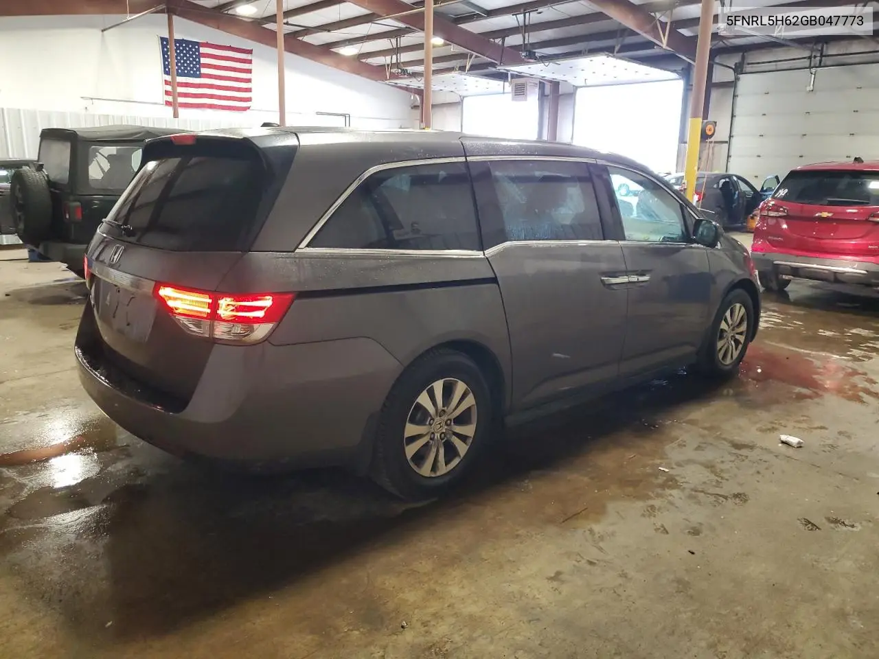 5FNRL5H62GB047773 2016 Honda Odyssey Exl