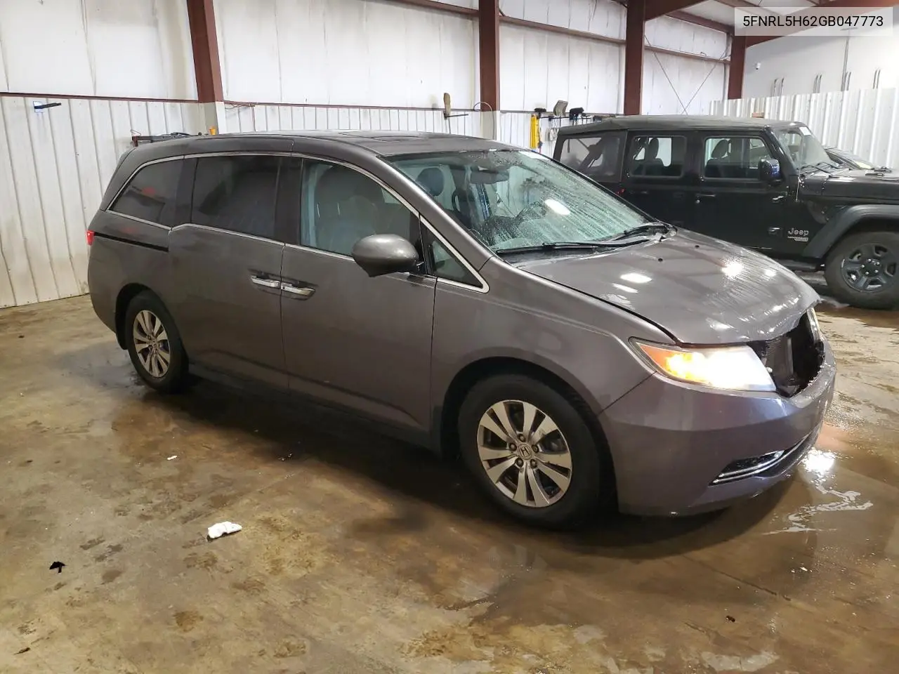 5FNRL5H62GB047773 2016 Honda Odyssey Exl