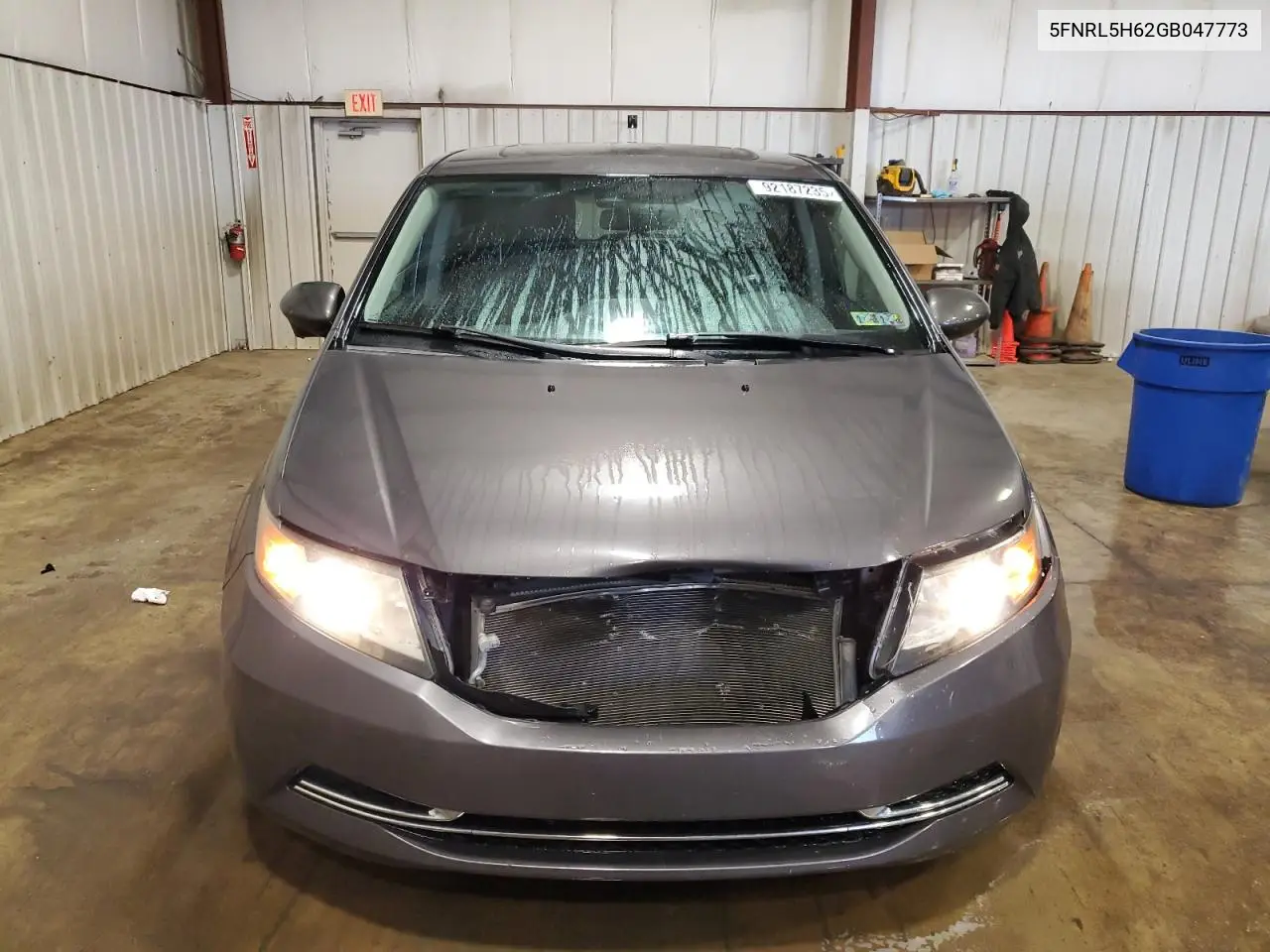 5FNRL5H62GB047773 2016 Honda Odyssey Exl