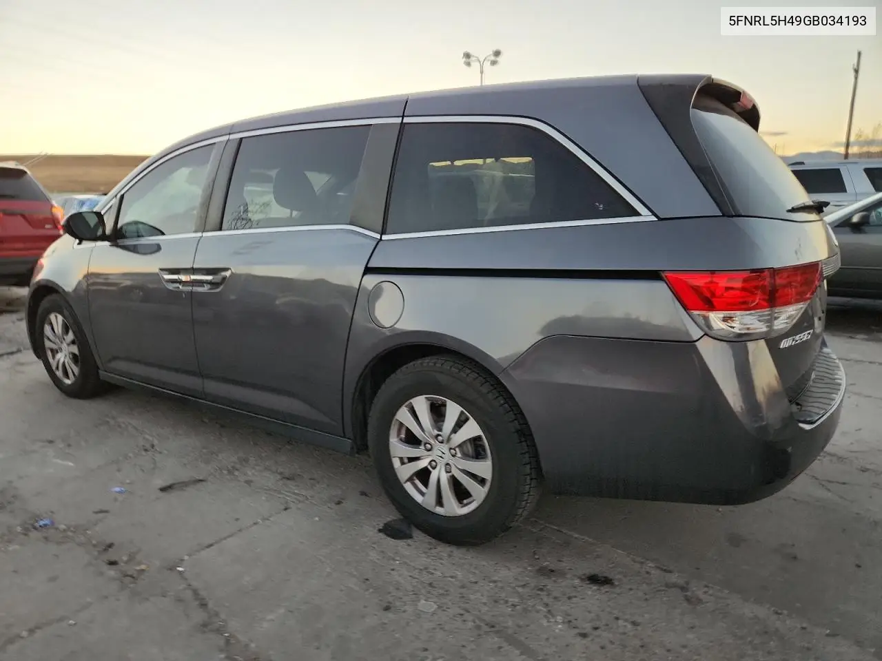 5FNRL5H49GB034193 2016 Honda Odyssey Ex