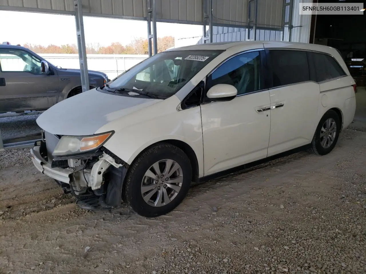 5FNRL5H60GB113401 2016 Honda Odyssey Exl