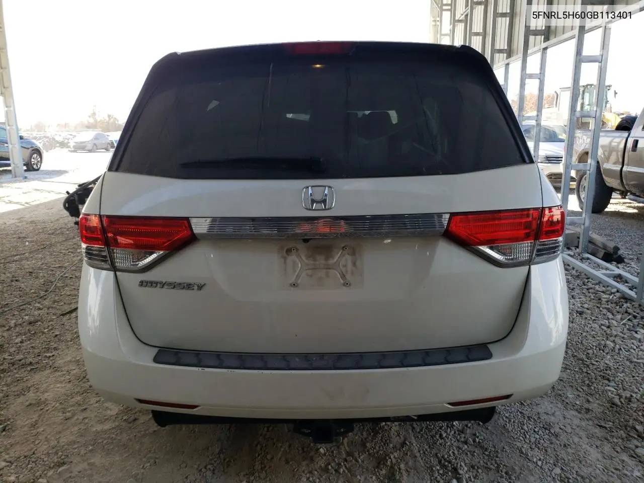 5FNRL5H60GB113401 2016 Honda Odyssey Exl