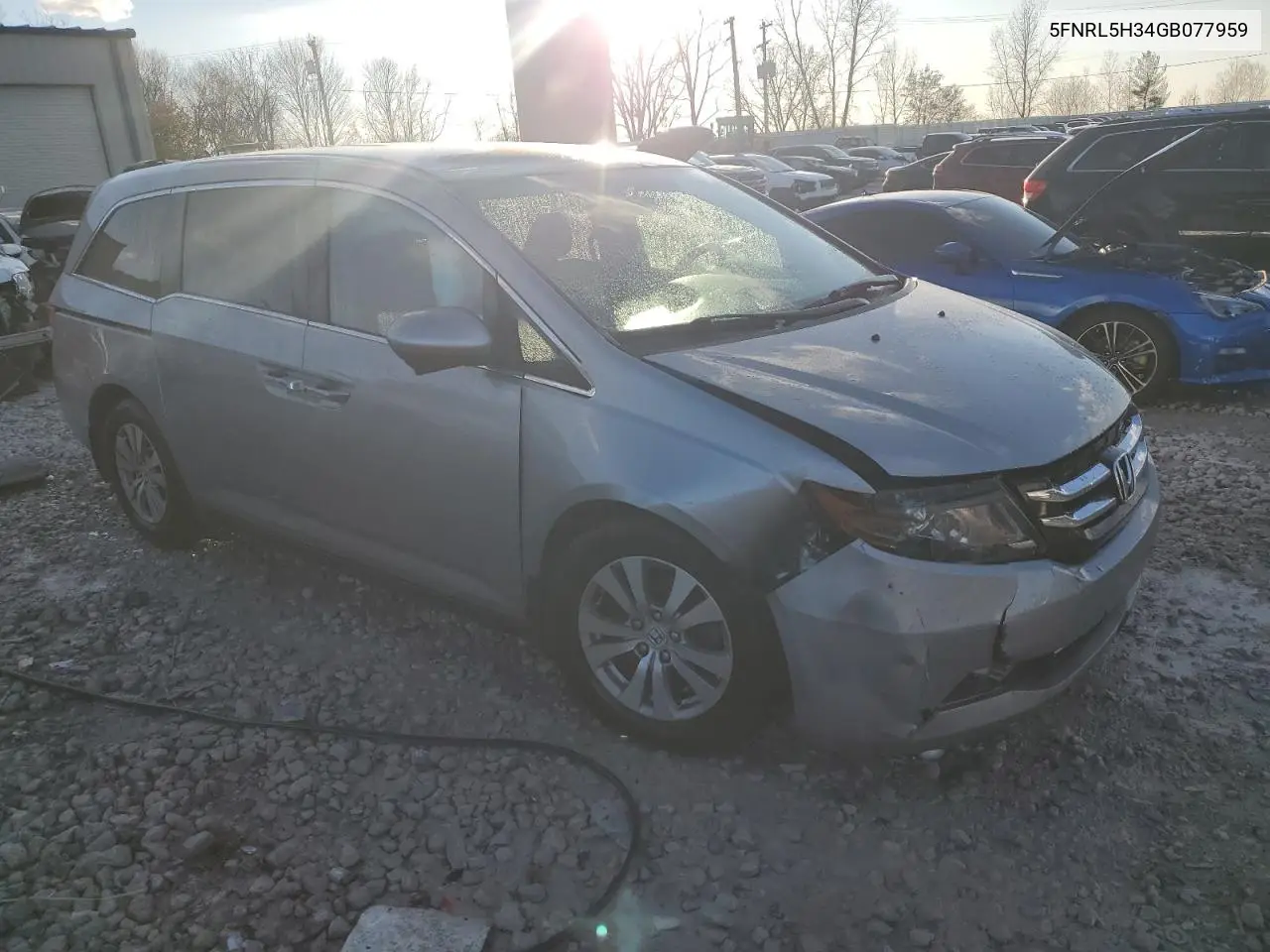 5FNRL5H34GB077959 2016 Honda Odyssey Se