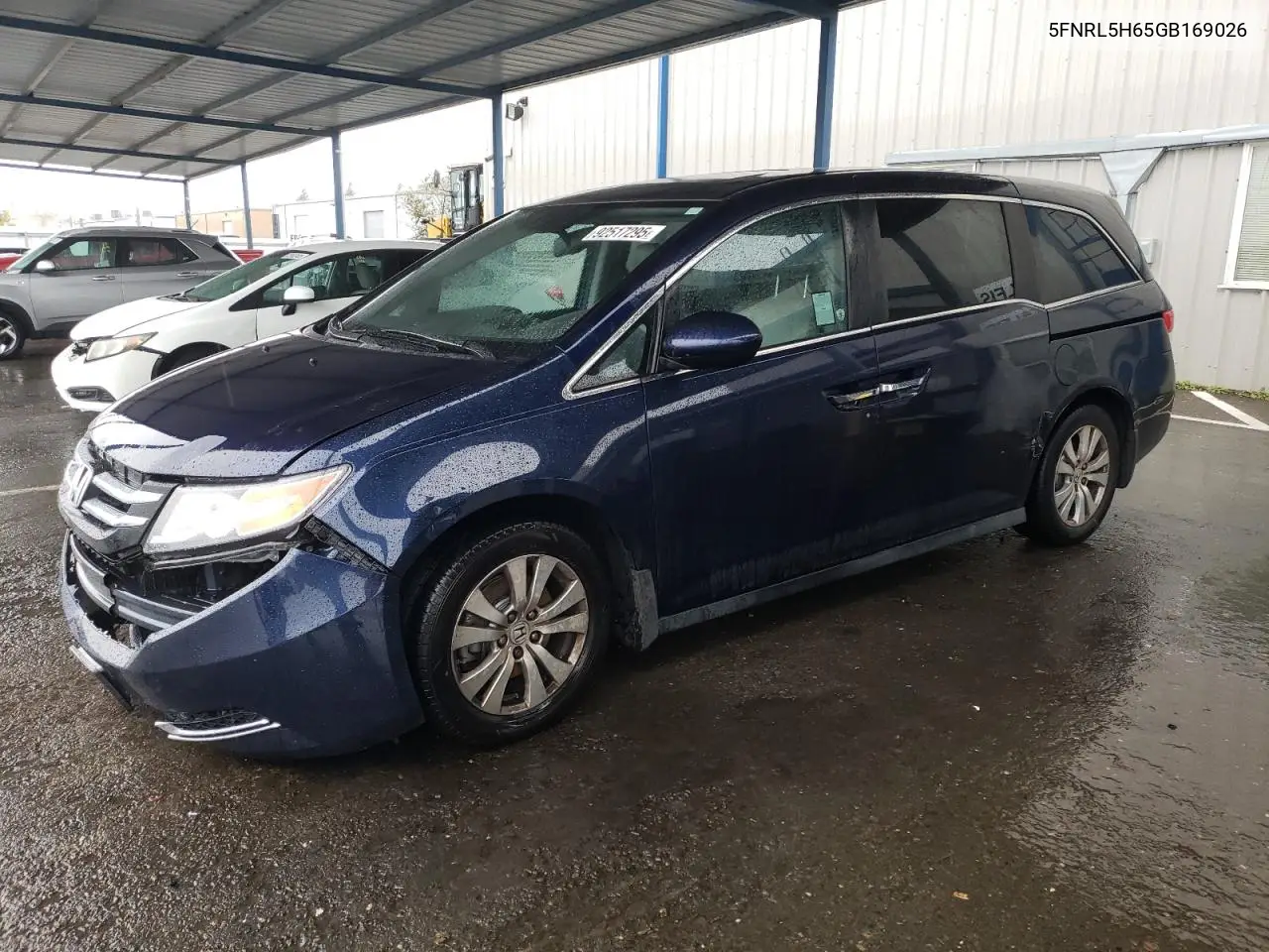 5FNRL5H65GB169026 2016 Honda Odyssey Exl