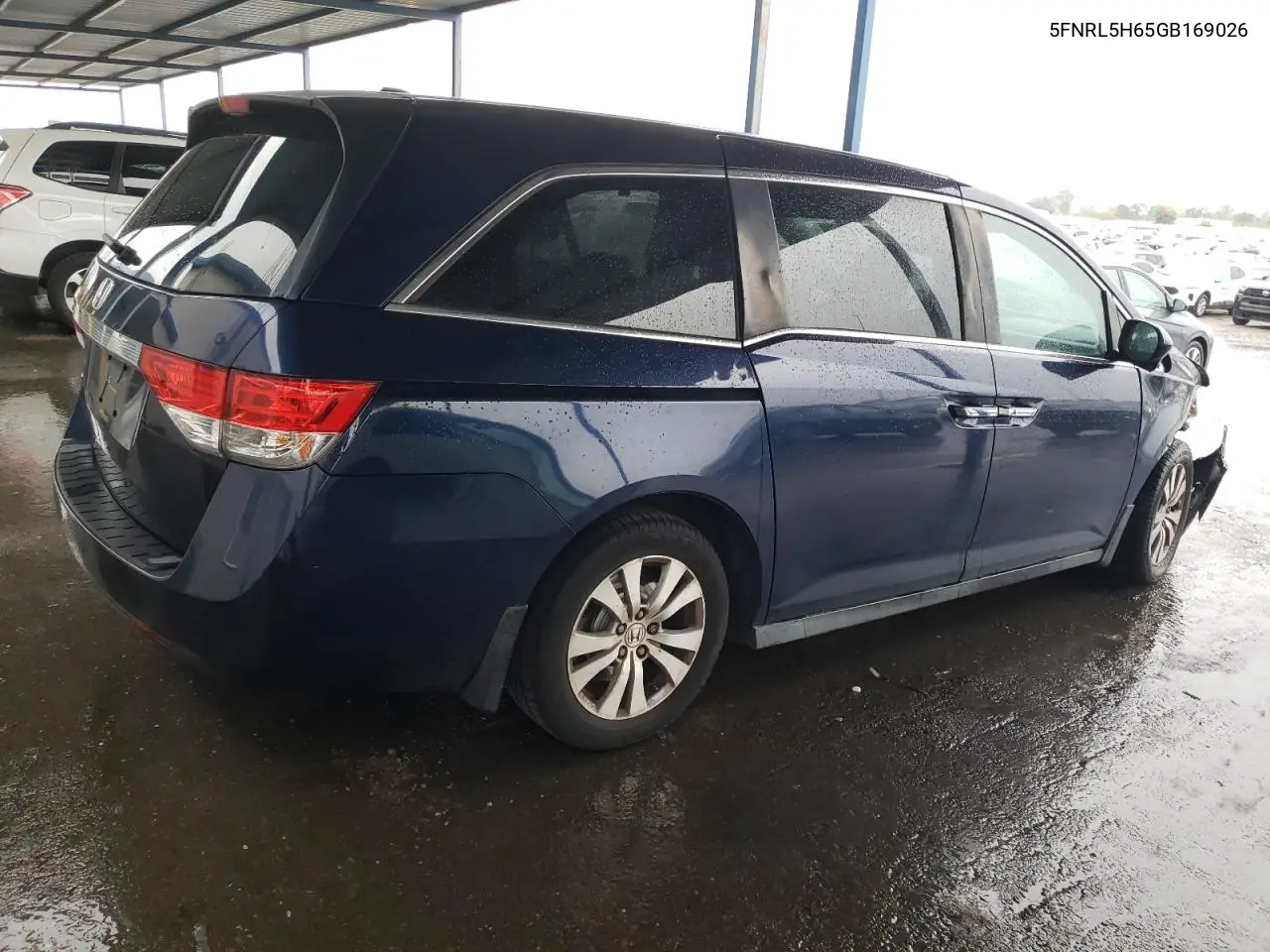 5FNRL5H65GB169026 2016 Honda Odyssey Exl