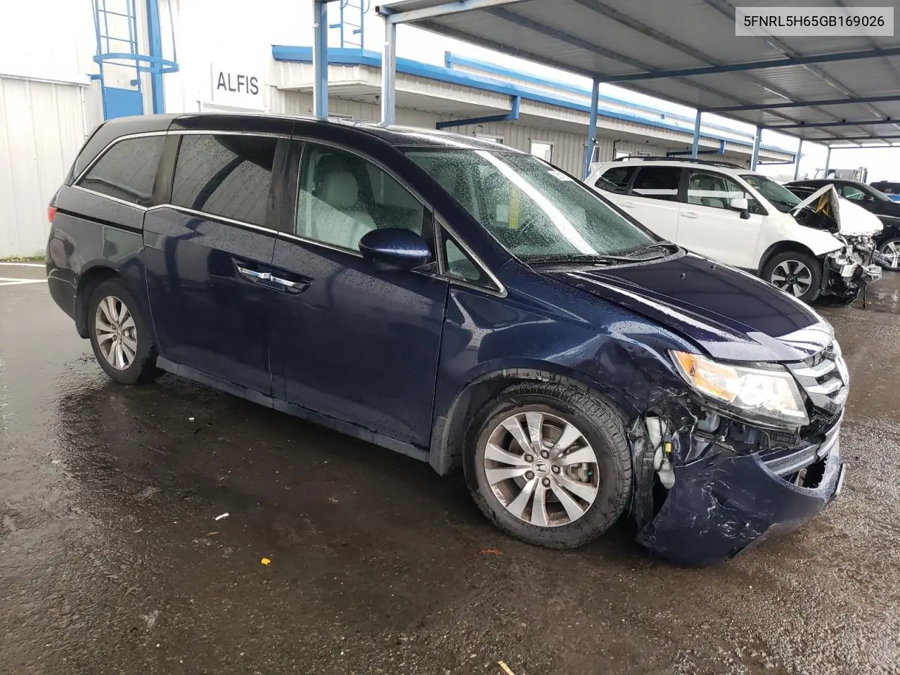 5FNRL5H65GB169026 2016 Honda Odyssey Exl
