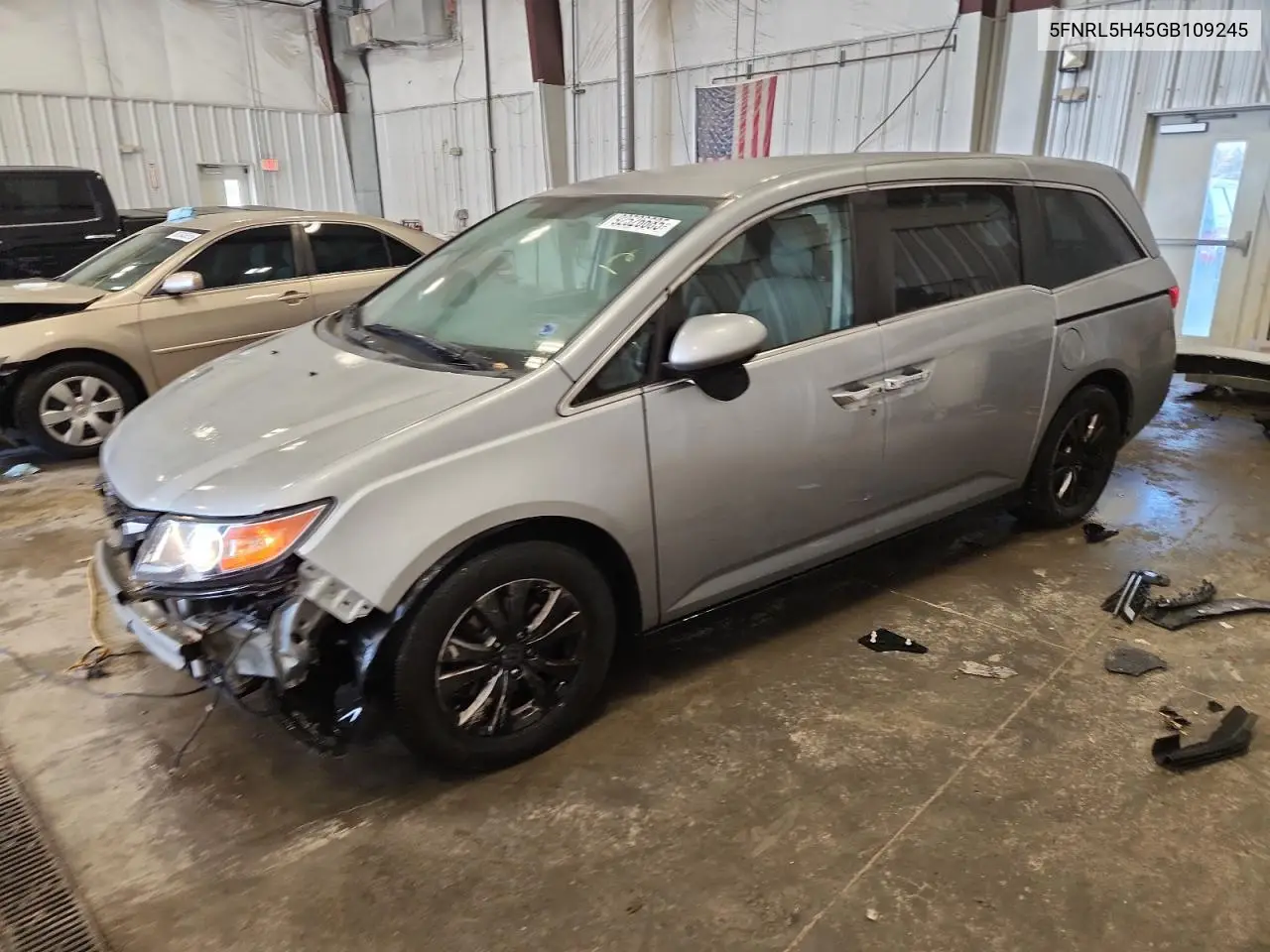 5FNRL5H45GB109245 2016 Honda Odyssey Ex