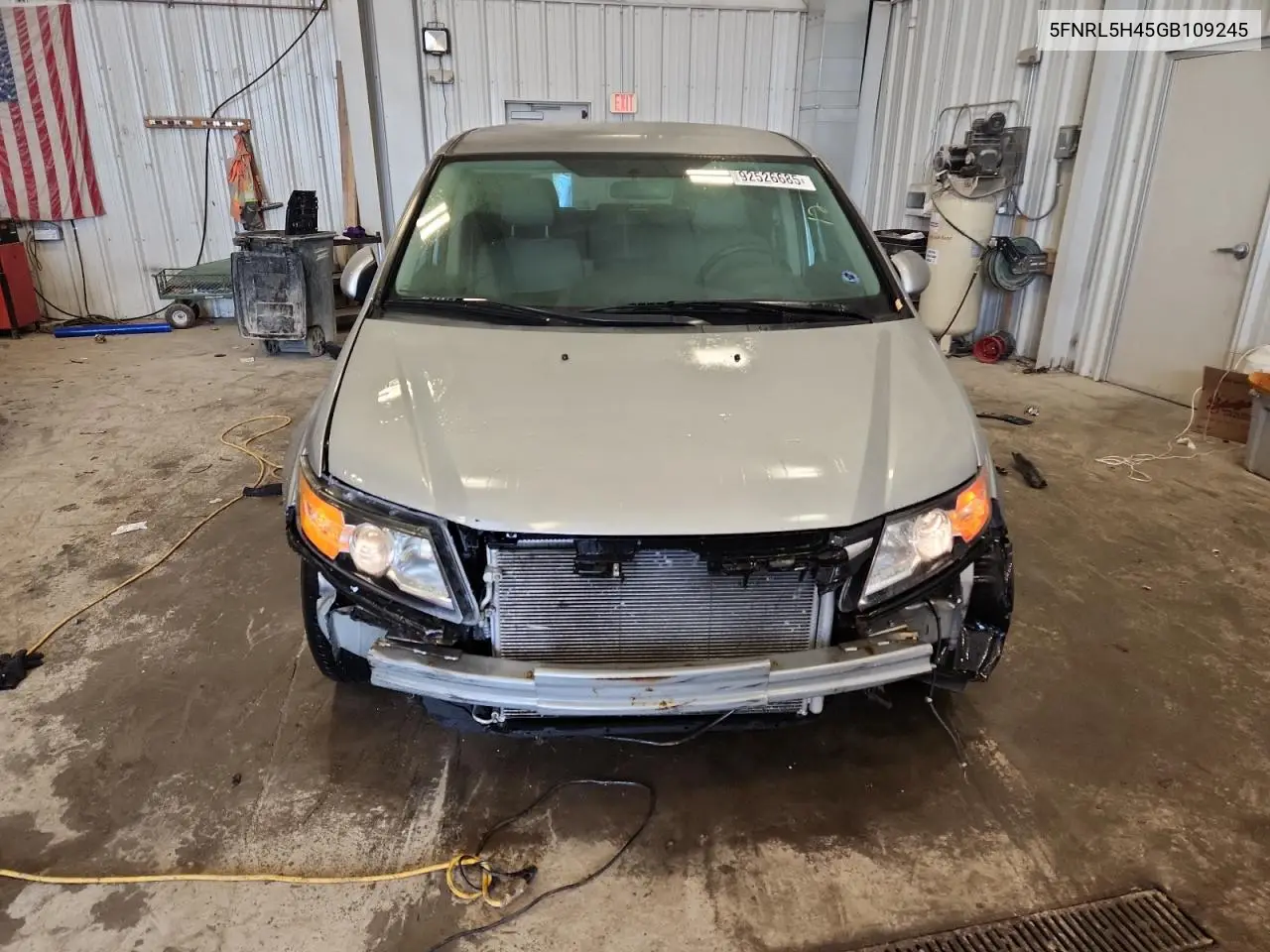5FNRL5H45GB109245 2016 Honda Odyssey Ex