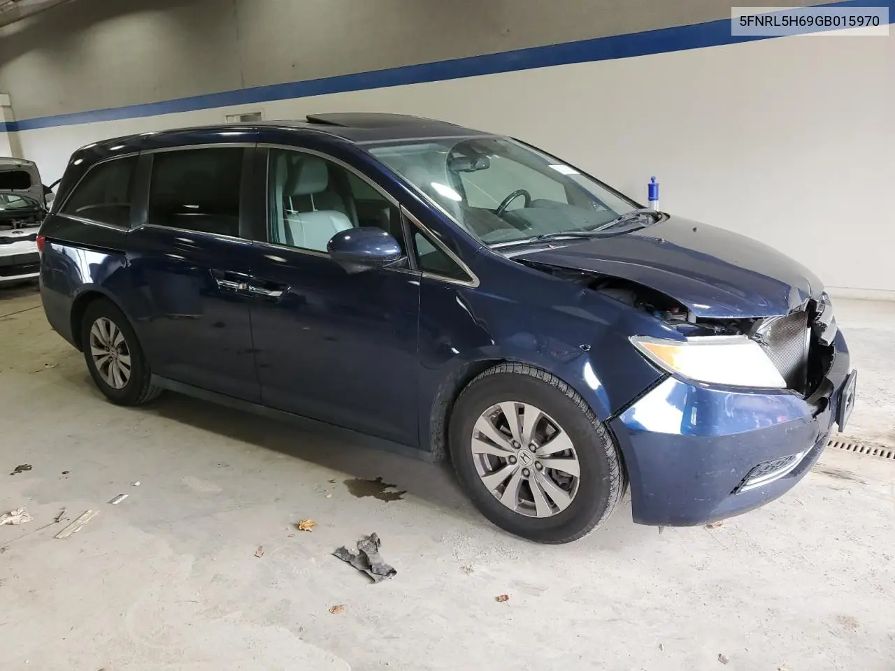 5FNRL5H69GB015970 2016 Honda Odyssey Exl