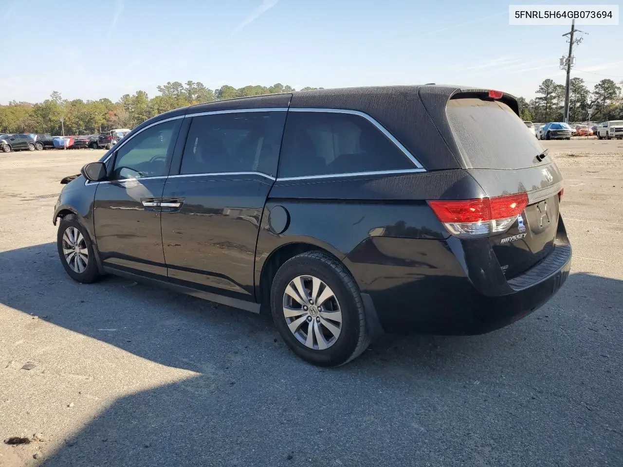 5FNRL5H64GB073694 2016 Honda Odyssey Exl