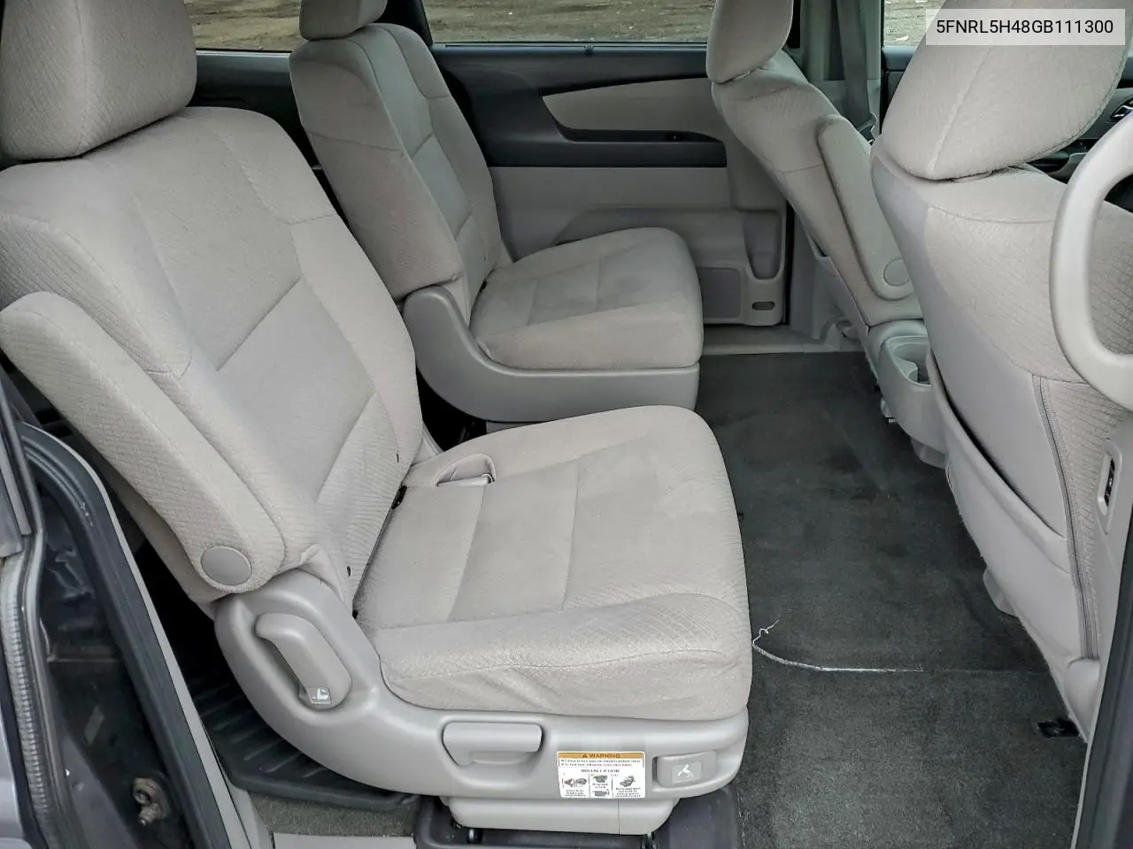 5FNRL5H48GB111300 2016 Honda Odyssey Ex