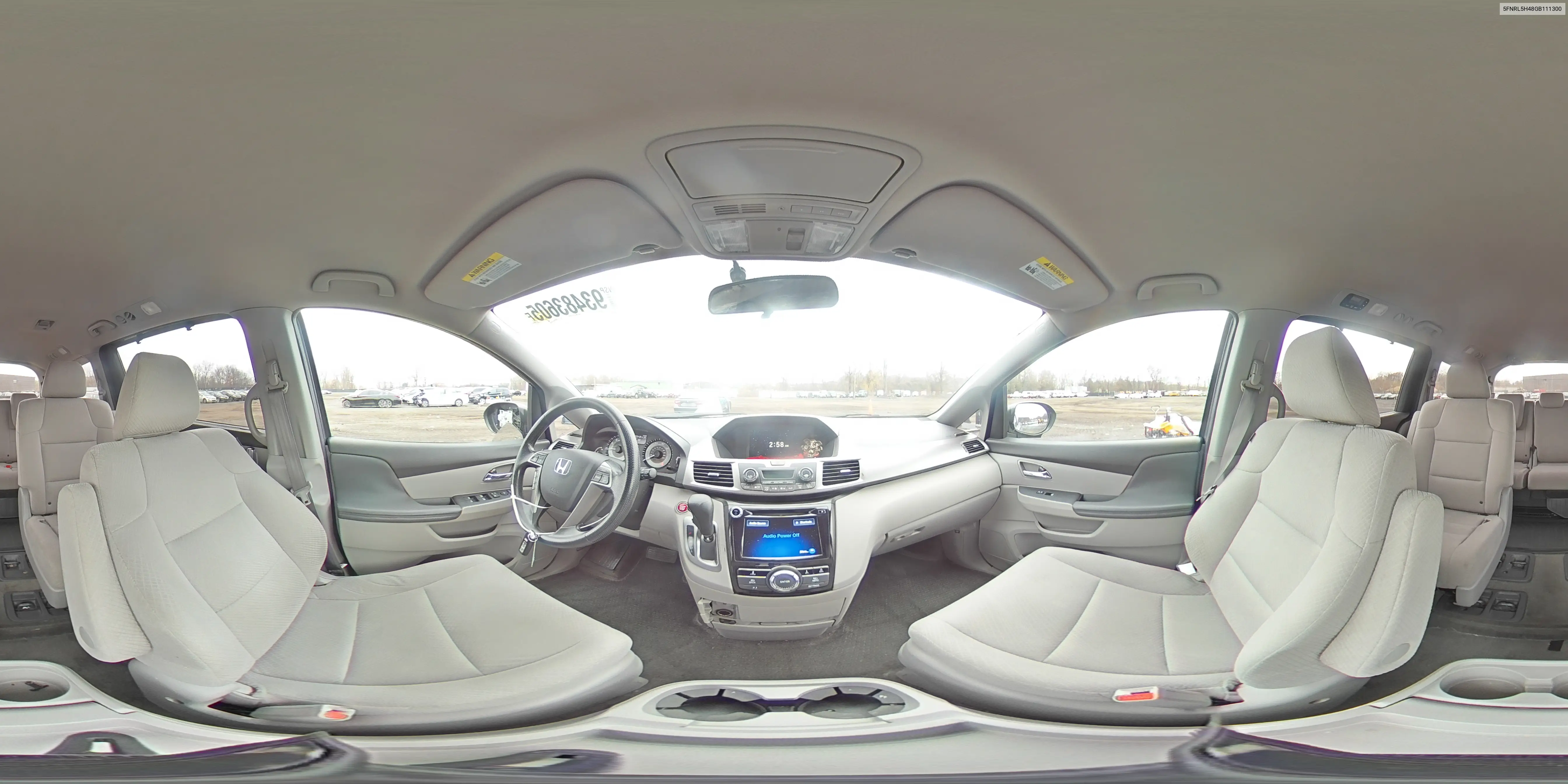 5FNRL5H48GB111300 2016 Honda Odyssey Ex