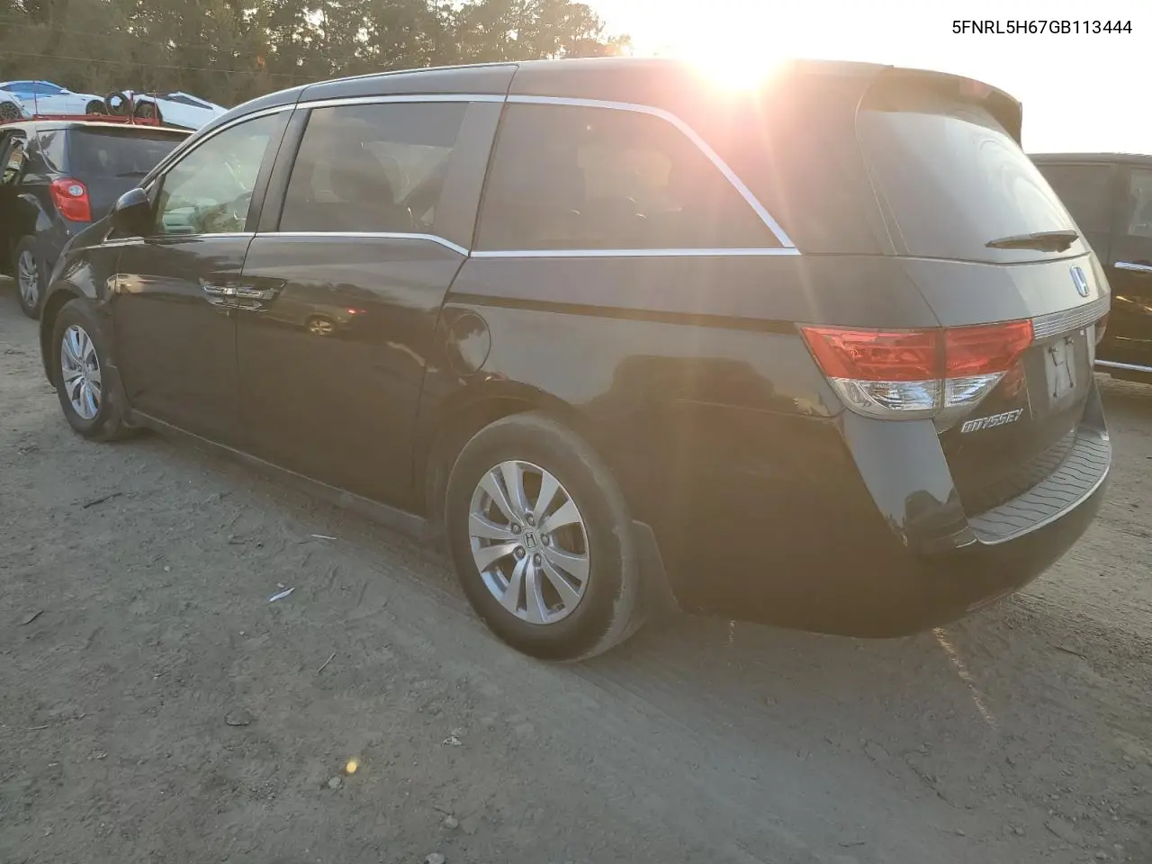 5FNRL5H67GB113444 2016 Honda Odyssey Exl