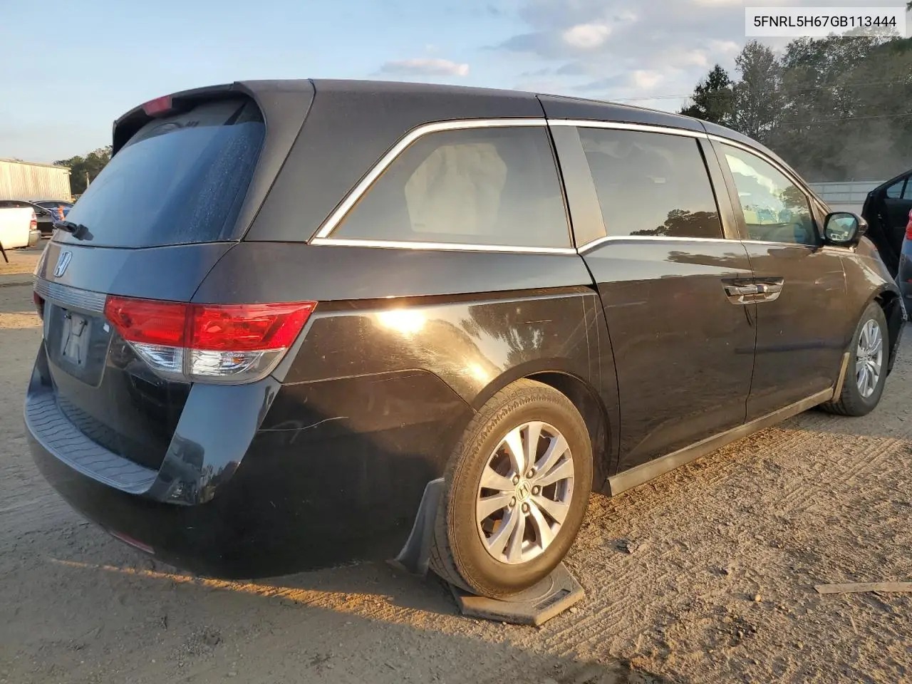 5FNRL5H67GB113444 2016 Honda Odyssey Exl