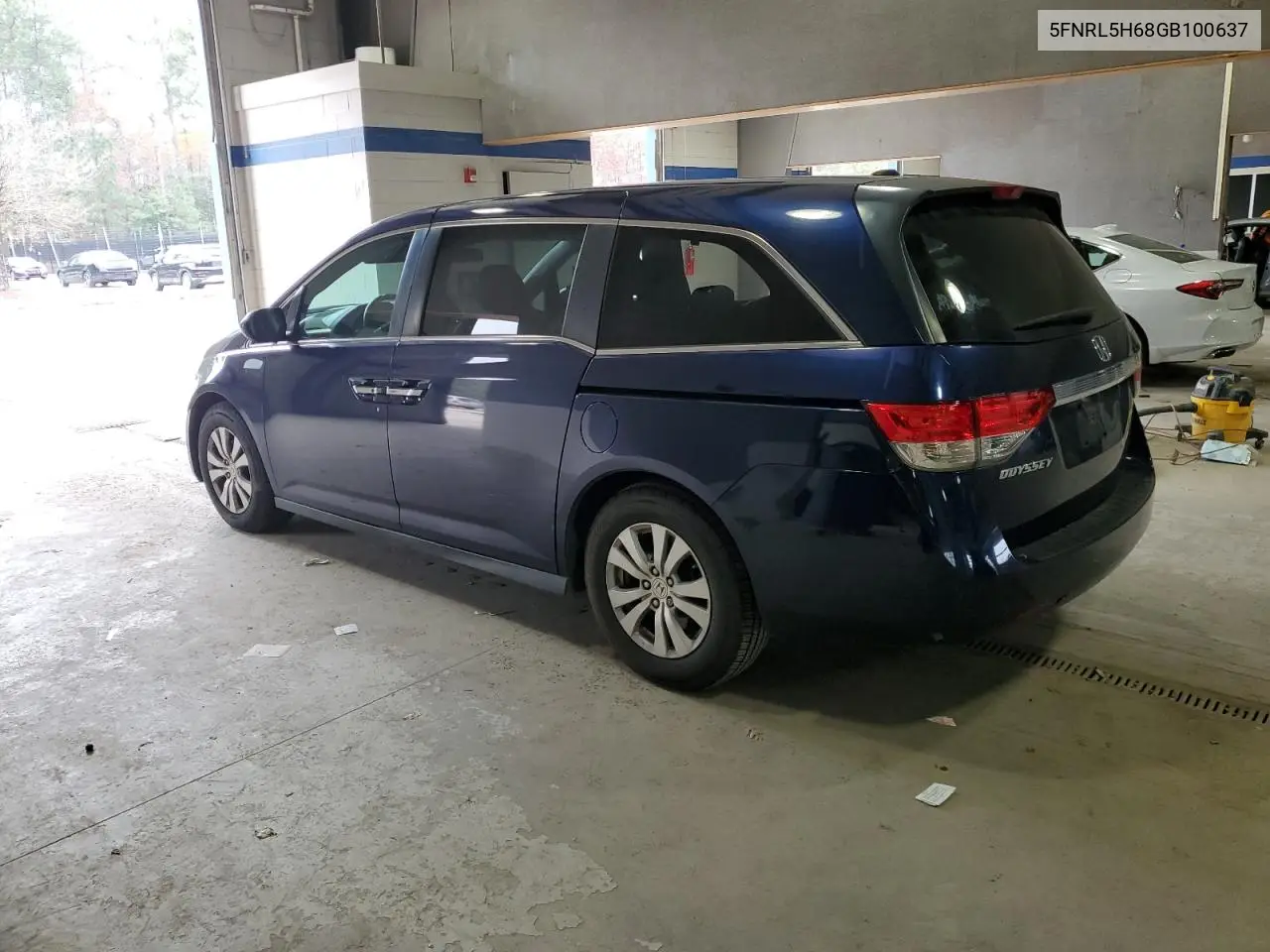 5FNRL5H68GB100637 2016 Honda Odyssey Exl