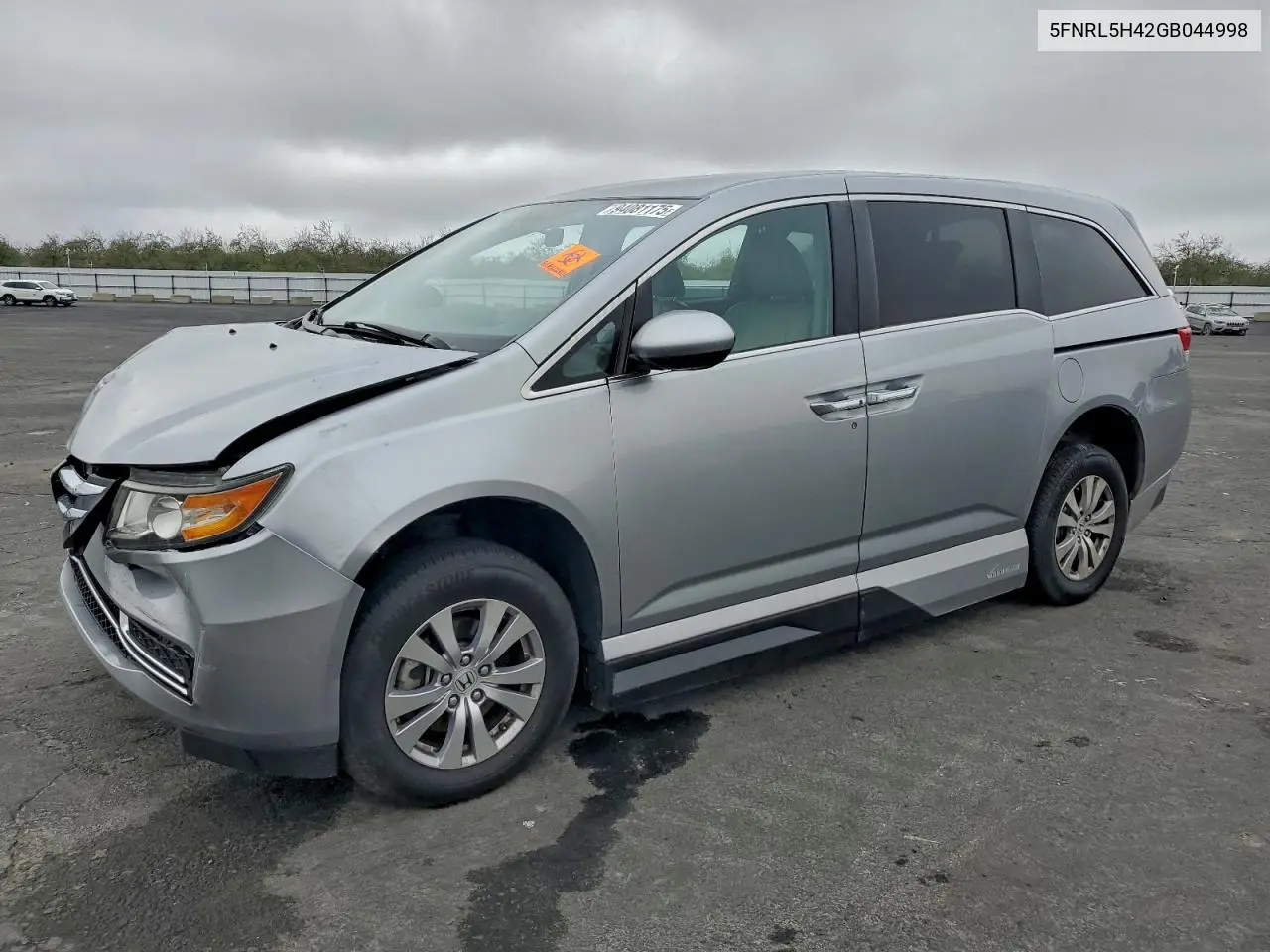 5FNRL5H42GB044998 2016 Honda Odyssey Ex