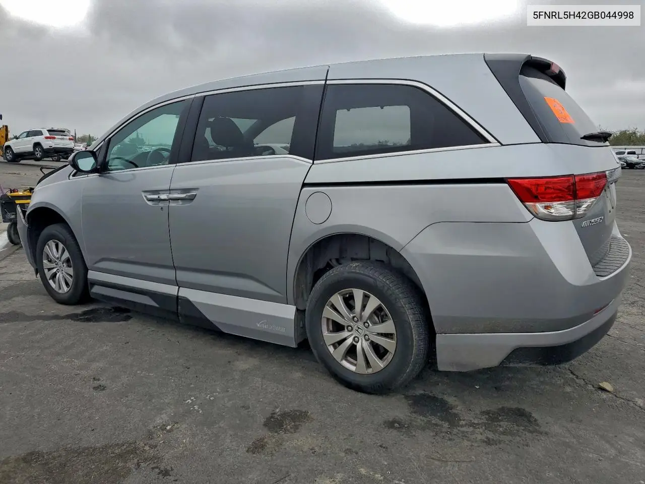5FNRL5H42GB044998 2016 Honda Odyssey Ex