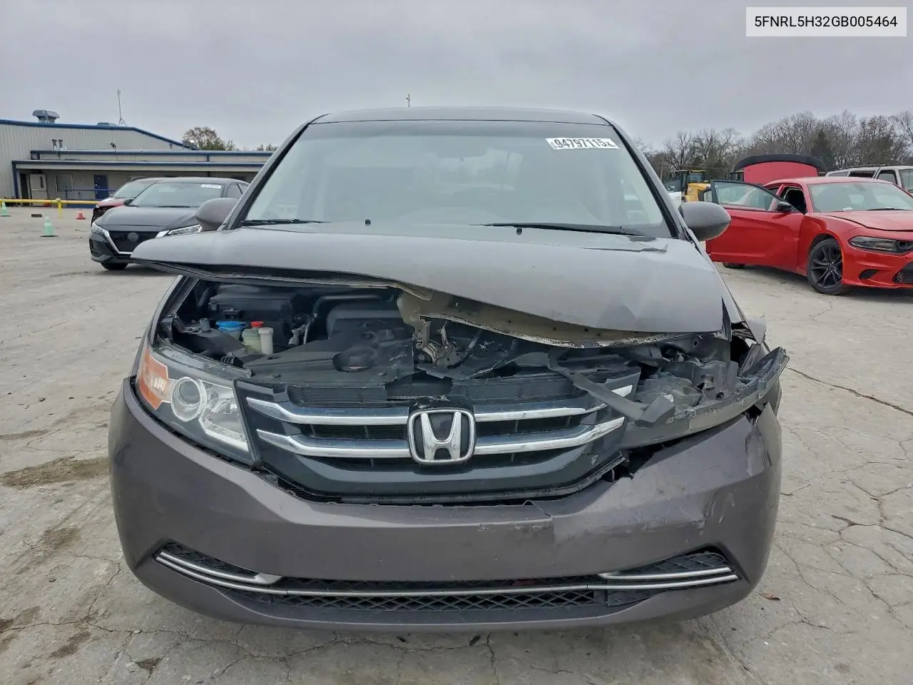 5FNRL5H32GB005464 2016 Honda Odyssey Se